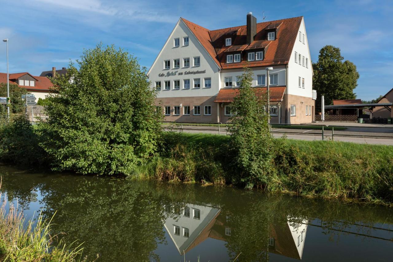 Hotel Am Ludwigskanal Wendelstein Dış mekan fotoğraf
