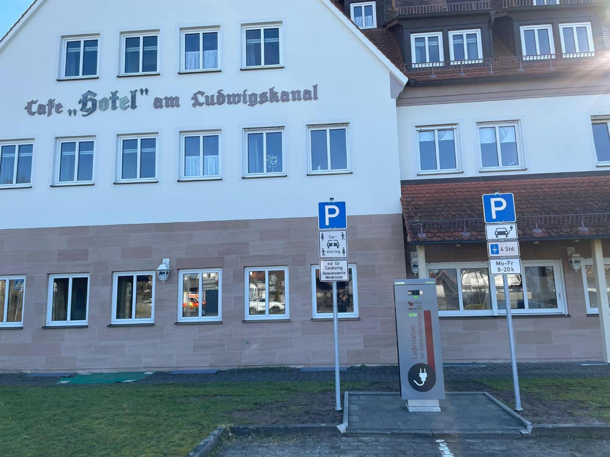 Hotel Am Ludwigskanal Wendelstein Dış mekan fotoğraf
